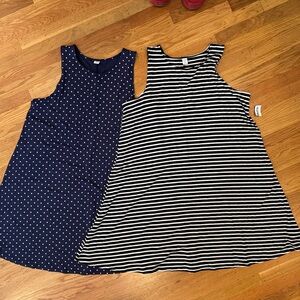 NWT Swing Jersey Dresses, XL (lot of 2)